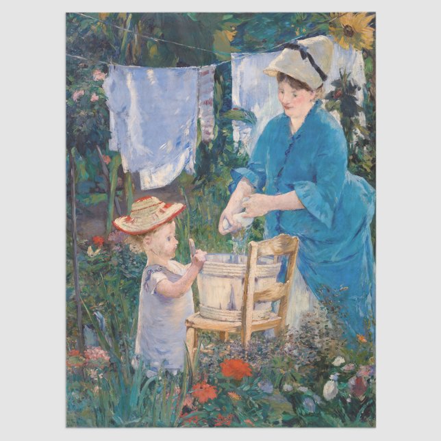 Papel De Seda Edouard Manet - Lavagem (Criador carregado)