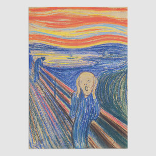 Papel De Seda Edvard Munch - Gritar 1895