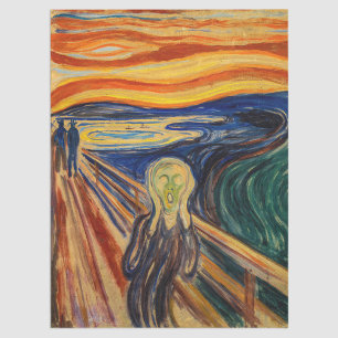 Papel De Seda Edvard Munch - Gritar 1910