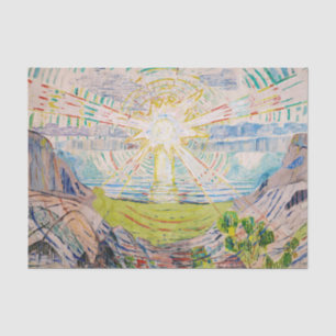 Papel De Seda Edvard Munch - O Sol 1910