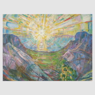 Papel De Seda Edvard Munch - O Sol 1916