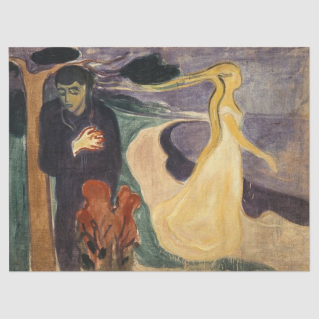 Papel De Seda Edvard Munch - Separação (Frente )