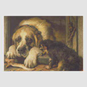 Papel De Seda Edwin Landseer  Desligamento Duplo