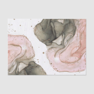 Papel De Seda Eetéreo, Dourado Rosa, Rosa, Gelado Fantasia