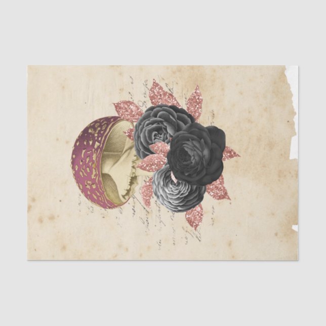 Papel De Seda Efêmeras de Bruxa Série de Design #1 (Frente )