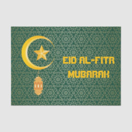 Papel De Seda Eid al Fitr Mubarak Ramadan Kareem Moon Star