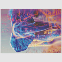 Elefante Colorido Vibrante de Dissociação