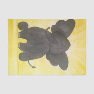 Papel De Seda Elefante do bebê