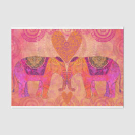 Papel De Seda Elefantes no Amor