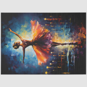 Papel De Seda Elegância Ephemeral: Uma desacoplagem à dança de B