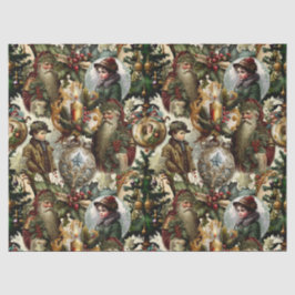 Papel De Seda Elegância Natalina Vitoriana