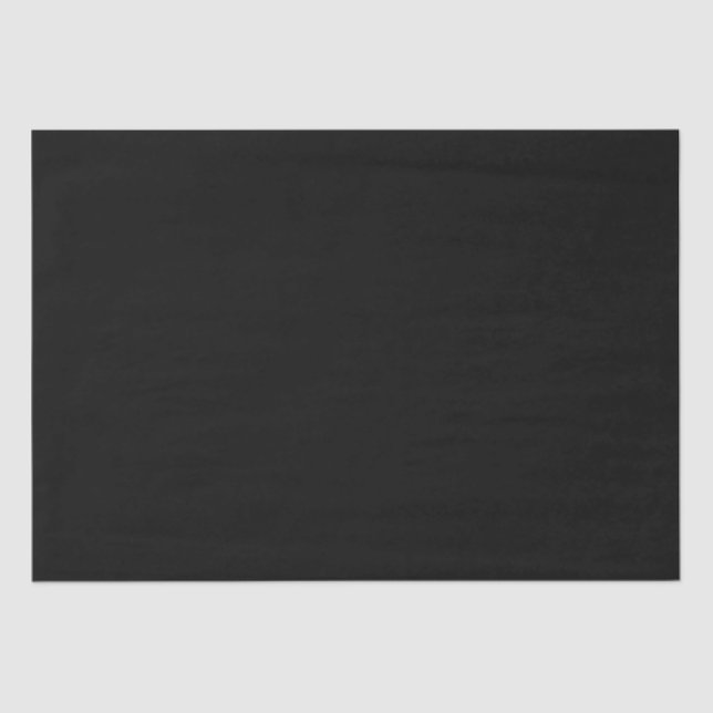 Papel De Seda Elegant Solid Black (Frente )