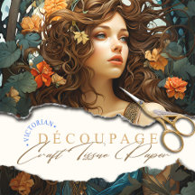 Elegante Art Nouveau Vintage Deusa Vitoriana