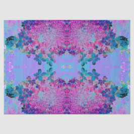 Papel De Seda Elegante Azul Escuro e Magenta - Iluminismo