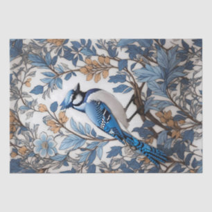 Papel De Seda Elegante Blue Jay William Morris Inspirou