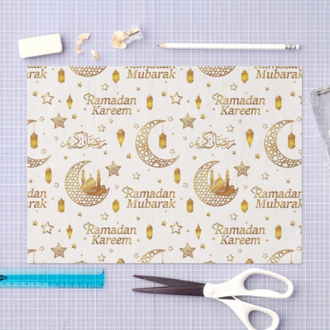 Papel De Seda Elegante Decoração de Estrelas e Lanternas de Rama (Arte )