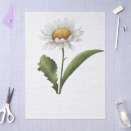 Papel De Seda Elegante flor de dázia moderna