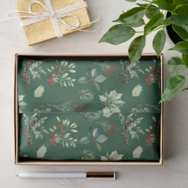 Papel De Seda Elegante Natal 