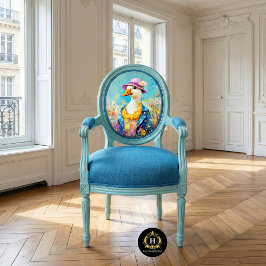 Papel De Seda Elegante Senhora Ganso Caprichoso Decoupage de Pri