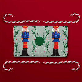 Papel De Seda Elegante Tradicional Feliz Natal Soldado de Chocol