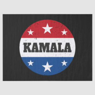 Papel De Seda Eleição De Kamala Harris 2024 V