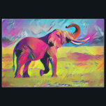Papel De Seda Elephant Mother Watercolor<br><div class="desc">Elephant Mother Watercolor</div>