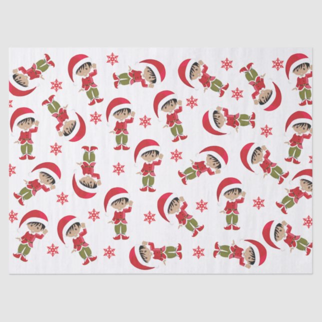 Papel De Seda Elf Boy multicultural (Frente )