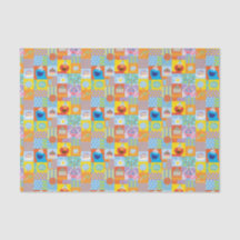 Elmo, Abby e o Padrão de Aniversário do Monstro da