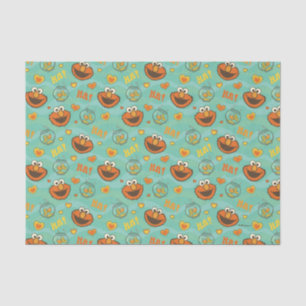 Papel De Seda Elmo e Goldfish Pattern