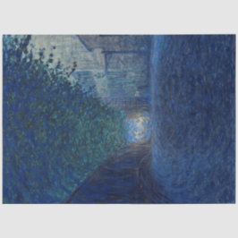 Papel De Seda Em Dusk (Paisagem Noturna) (Cena Noturna)