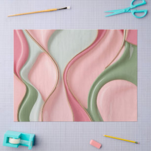 Papel de seda em gráfico abstrato elegante