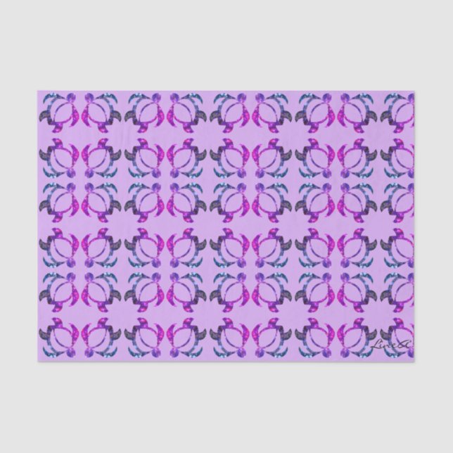 Papel De Seda Embaçamento Honu de LineA (Frente )