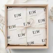 Embalagem da empresa branca Black Branded Business