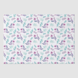 Papel De Seda Embalagem para Pequenas Empresas Pink Peony
