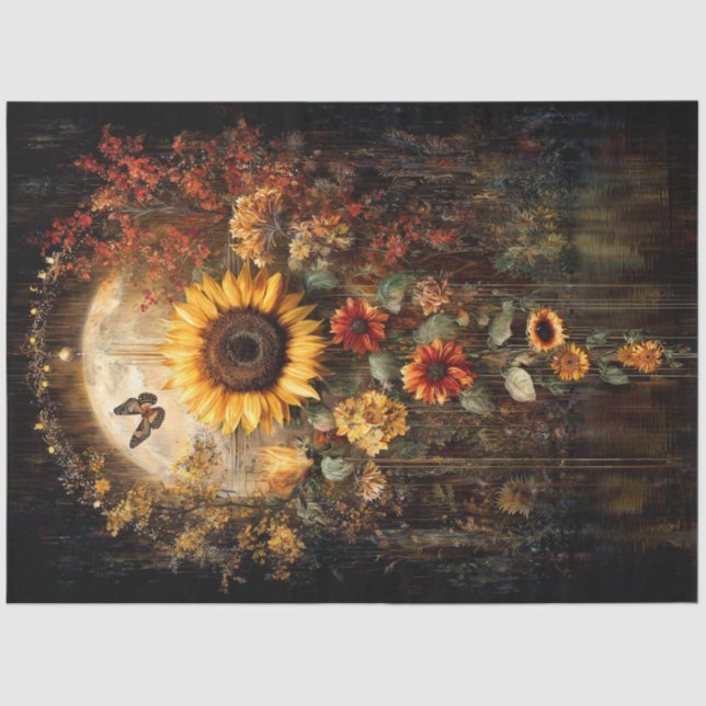 Papel De Seda Embers Of Autumn Tissue Paper (Frente )