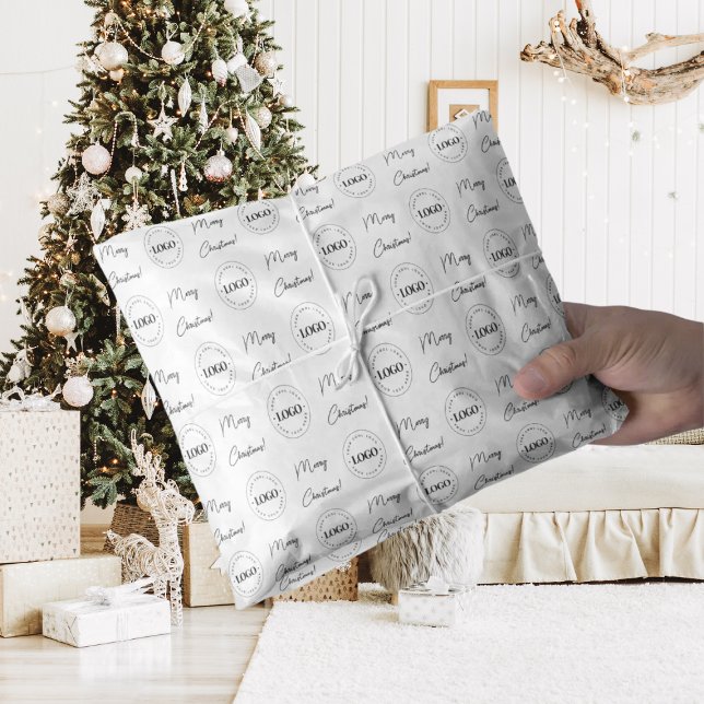 Papel De Seda Empresa comercial Adicionar logotipo personalizado (Criador carregado)