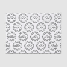 Papel De Seda Empresa personalizada de logotipo grande