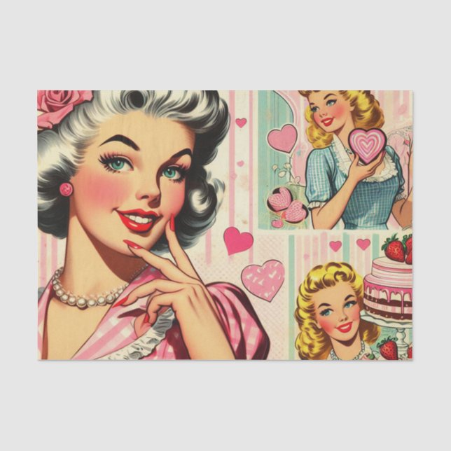 Papel De Seda Encaixe-in de doce em folha (Frente )