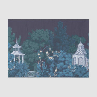 Papel De Seda Encantada Moonlit Gardens Chinoiserie