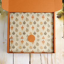 Enfeites de Natal Boho Vintage Sage e Bege