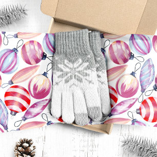 Papel De Seda Enfeites de Natal Padrão Aquarela Festa