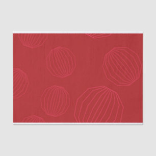 Papel De Seda Enfeites de natal simples, modernos e fluentes