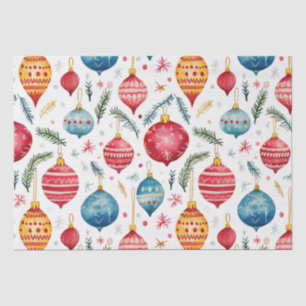 Papel De Seda Enfeites de natal Whimsic Vintage