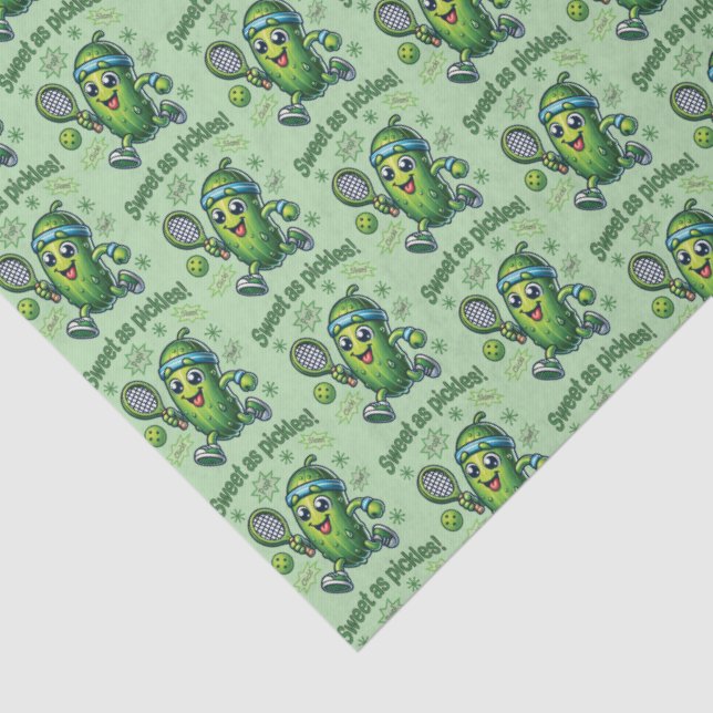 Papel De Seda Engraçado doce como picles (Detalhes)