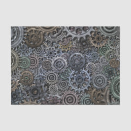 Papel De Seda Engrenagens