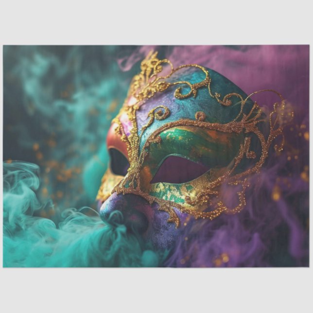 Papel De Seda Enigma Mascarada Design série 3 (Frente )