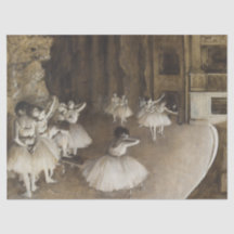 Ensaio de Balés em Palco por Edgar Degas