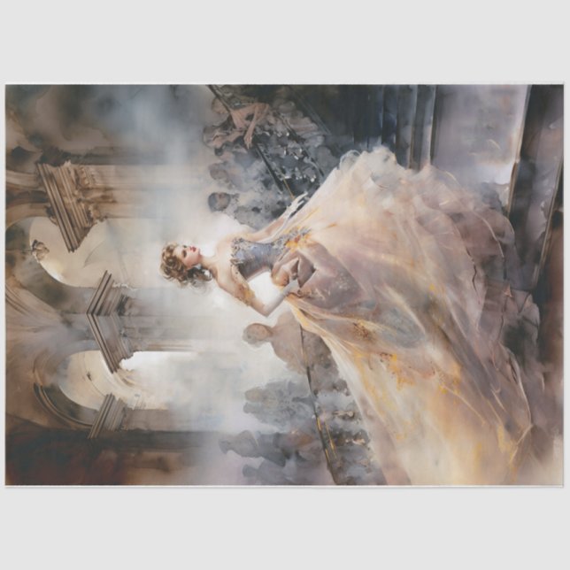 Papel De Seda Entrada Grande (Frente )