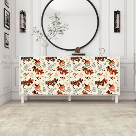 Papel De Seda Epemera de Decoupage do Halloween Gótico