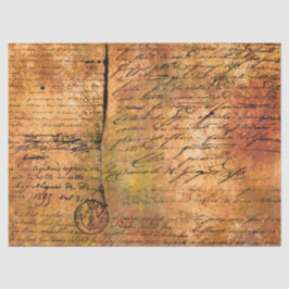 Papel De Seda Ephemera Autumn Paper Series Design 12